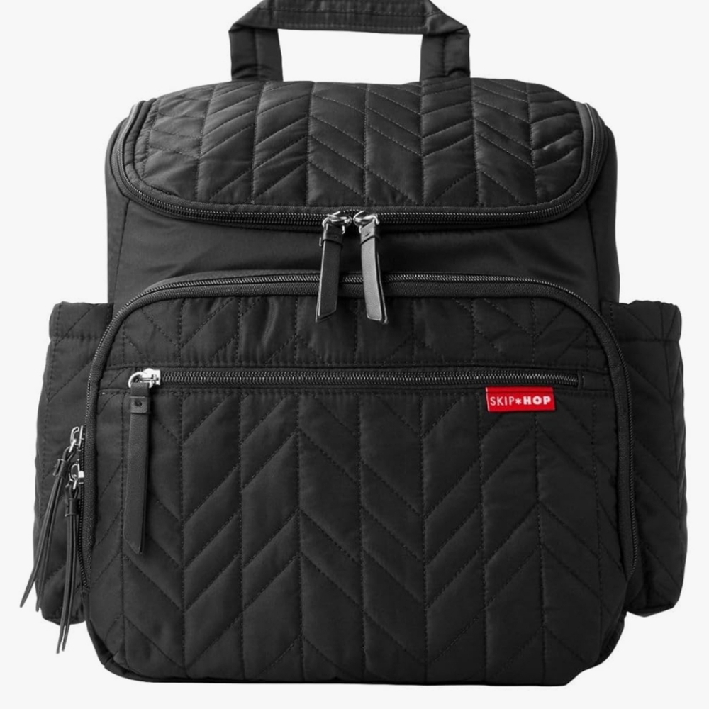 Skip hop black Baby bag